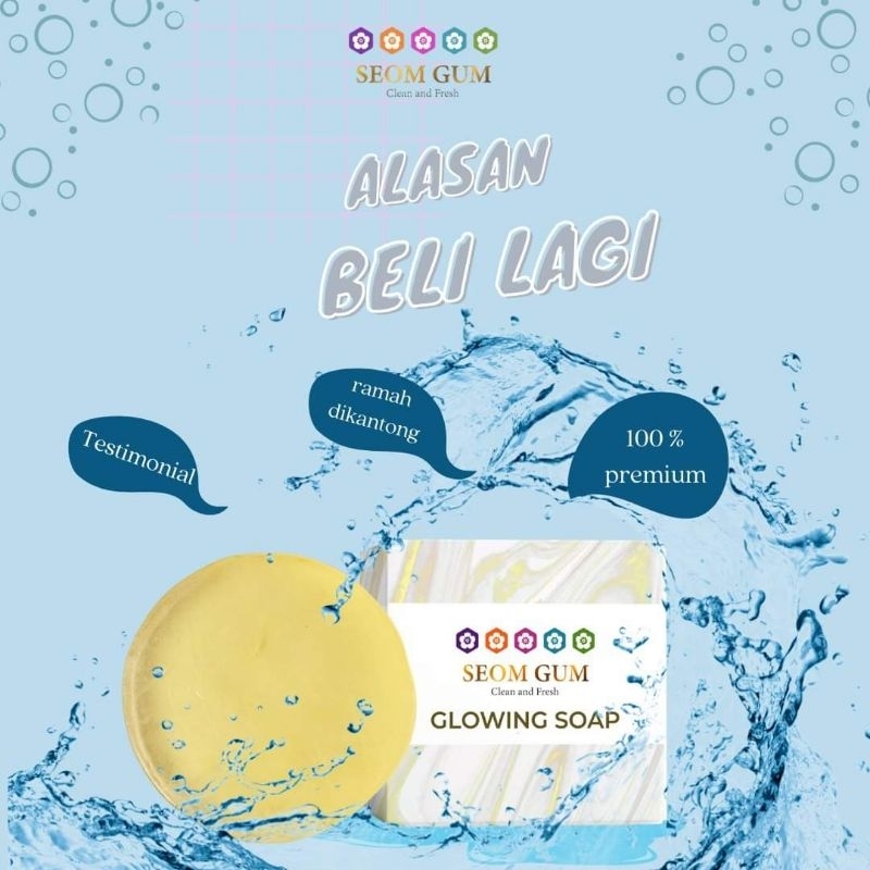 SEOM GUM GLOWING  | SABUN SEOM GUM MULTIFUNGSI
