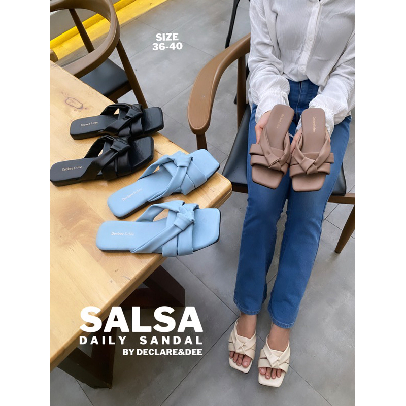 DECLARE&amp;DEE SANDAL WANITA DAILY FLAT SALSA