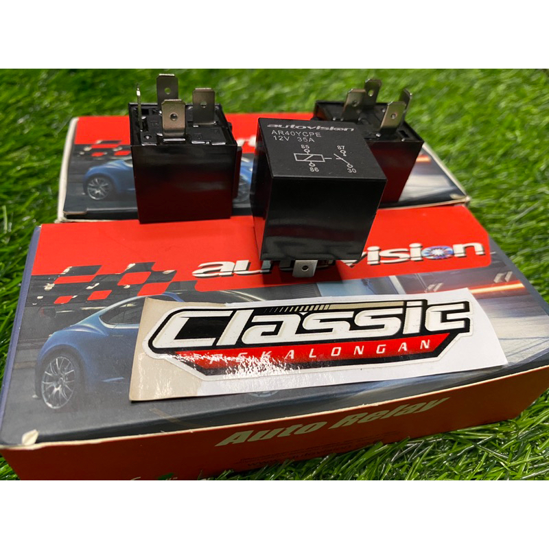 RELAY 4 KAKI 12V40A RELAY KLAKSON AUTOVISION