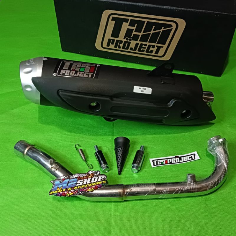 KNALPOT TZM PROJECTS RACING PCX NEW / KNALPOT CMS TCM PCX 160
