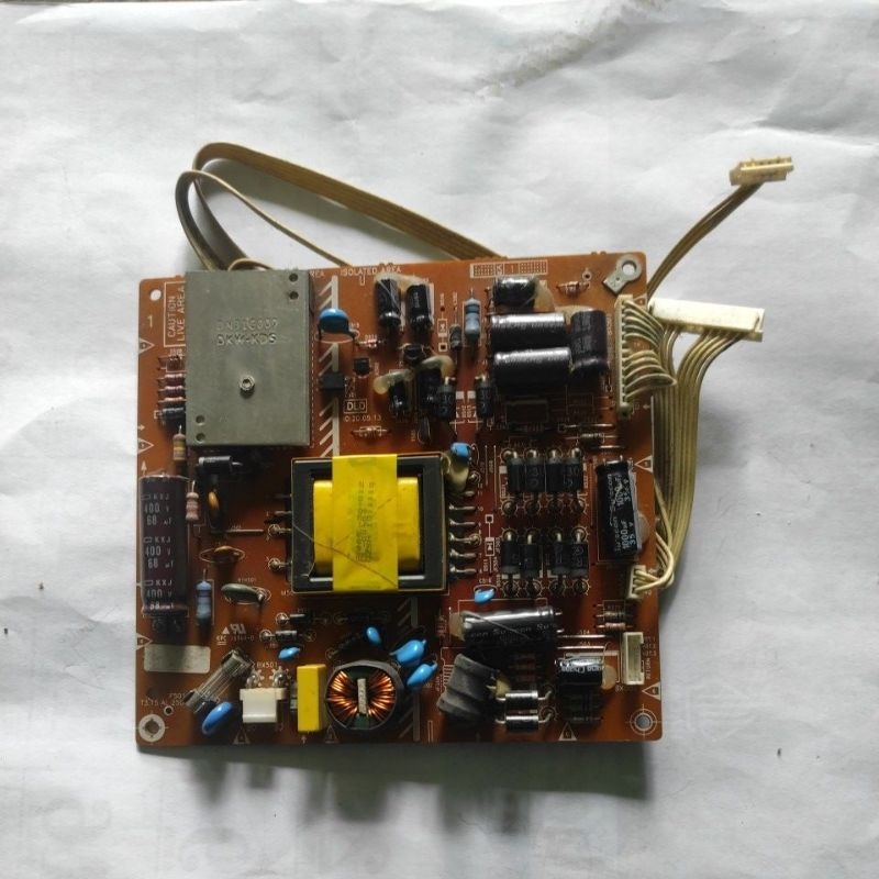 PSU POWER SUPPLY REGULATOR TV LED POLYTRON 32D700 32T710 2 SOKET