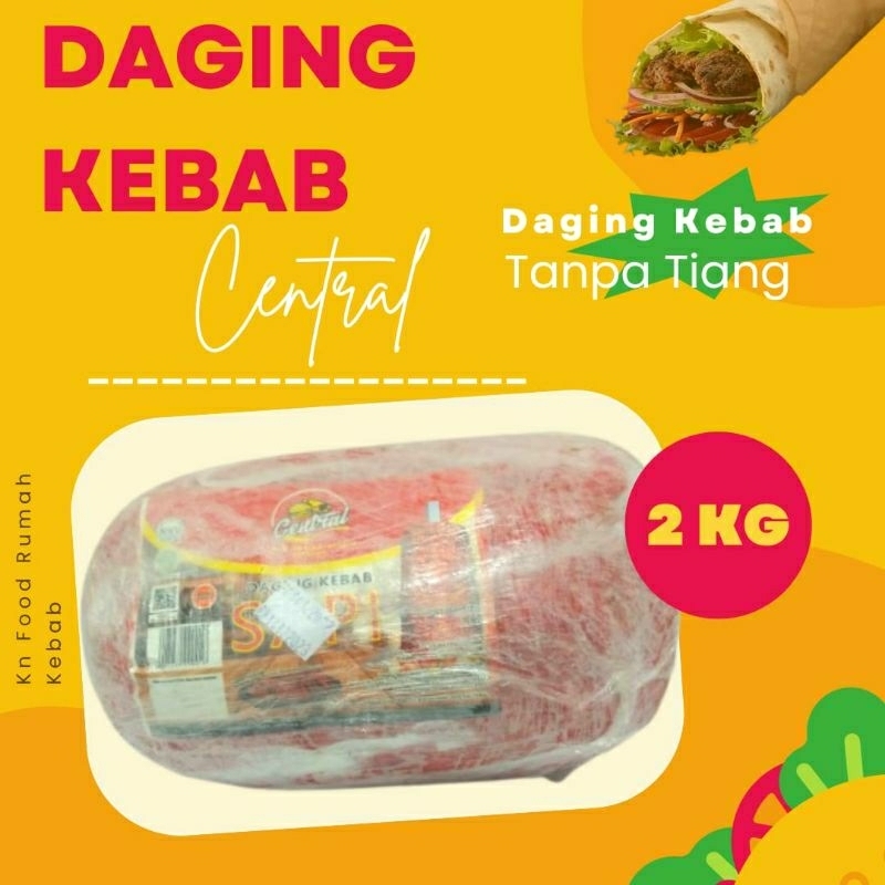 

Jual DAGING KEBAB CENTRAL 2KG TANPA TIANG
