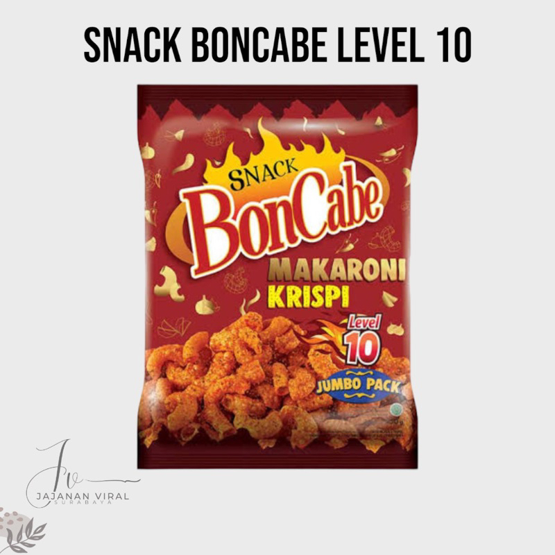 

Makaroni Boncabe Level 10 Renceng Isi 10Pcs @30Gram