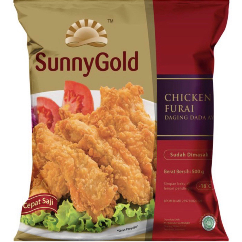 Sunny Gold Chicken FURAI Daging Dada ayam