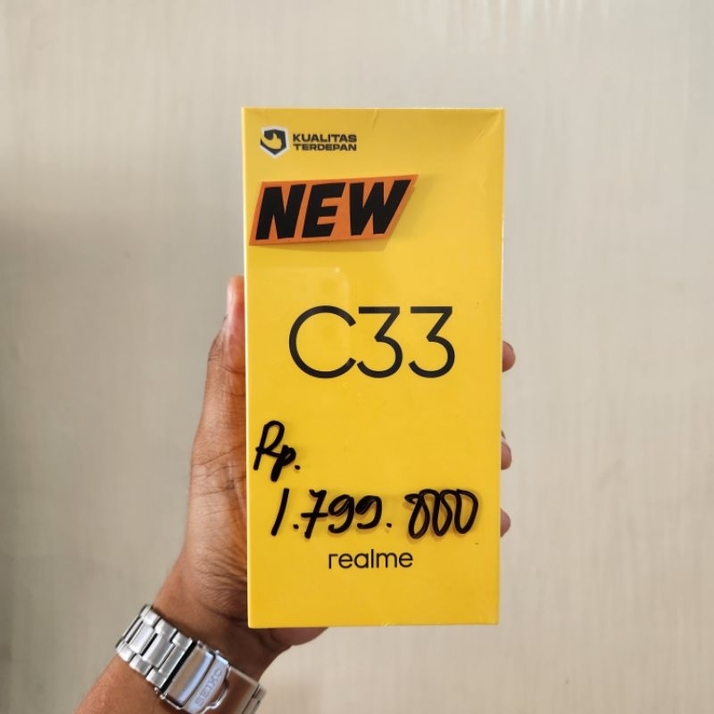 Realme C33 [Ram 4/64gb] Baru garansi resmi