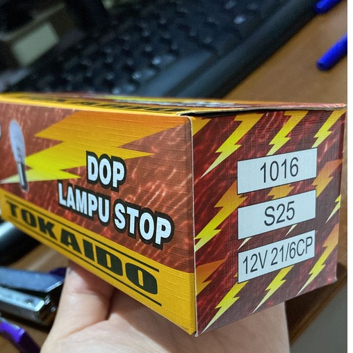 Bohlam Lampu Dop Rem Belakang Stop Tokaido HARGA 10 BIJI (1kotak)