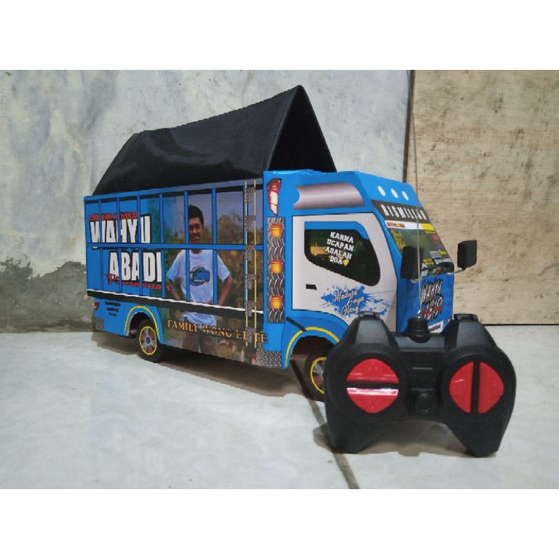 PROMO MAINAN MINIATUR TRUK OLENG WAHYU ABADI PAKAI REMOT