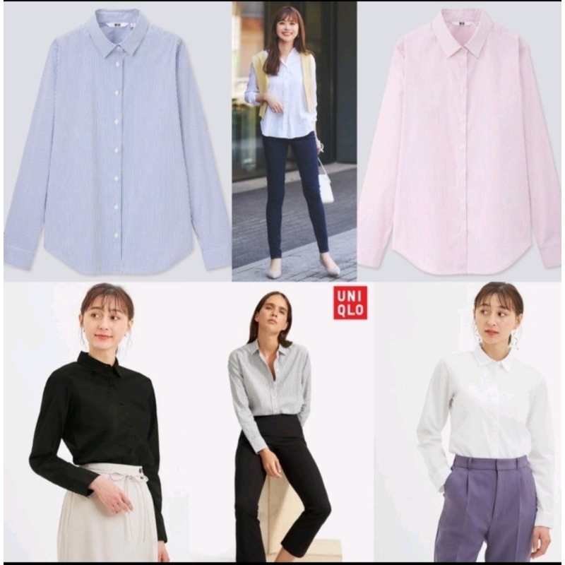 kemeja rayon uniqlo