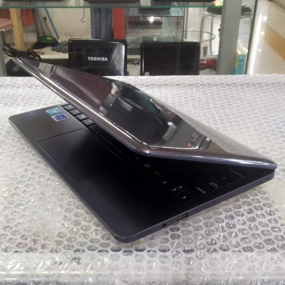 laptop notebook second seken asus e203 fullset termurah bagus mulus seperti baru like new sekolah online kantoran hdd 500 11.6 inci