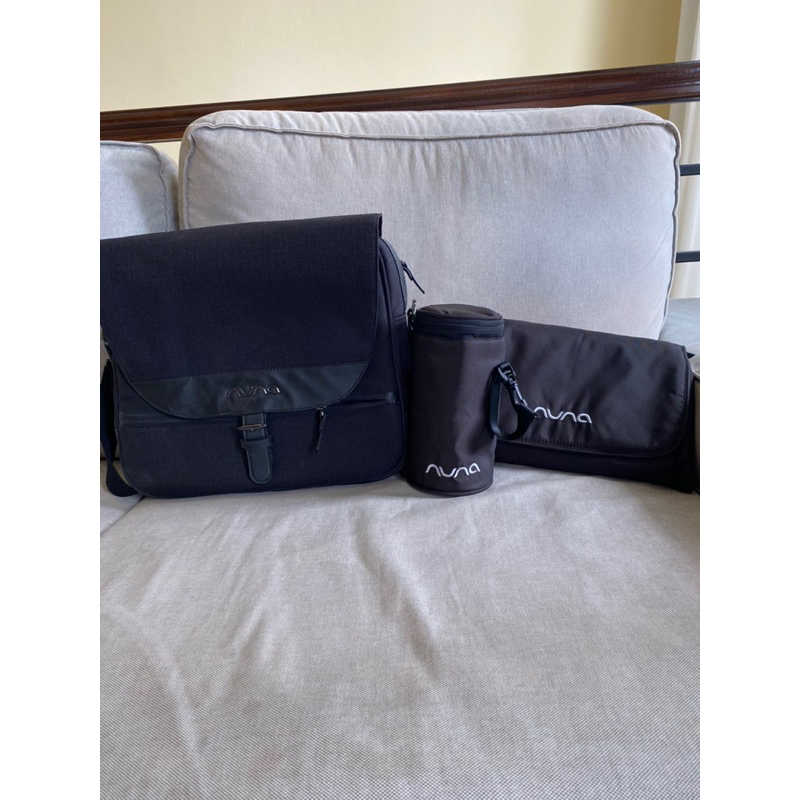 Nuna Diaper Bag Caviar