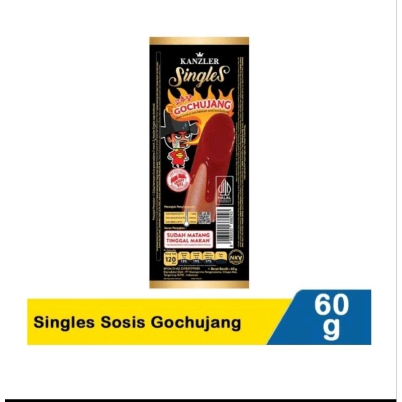 Sosis Kanzler Singles Gochujang 60gr