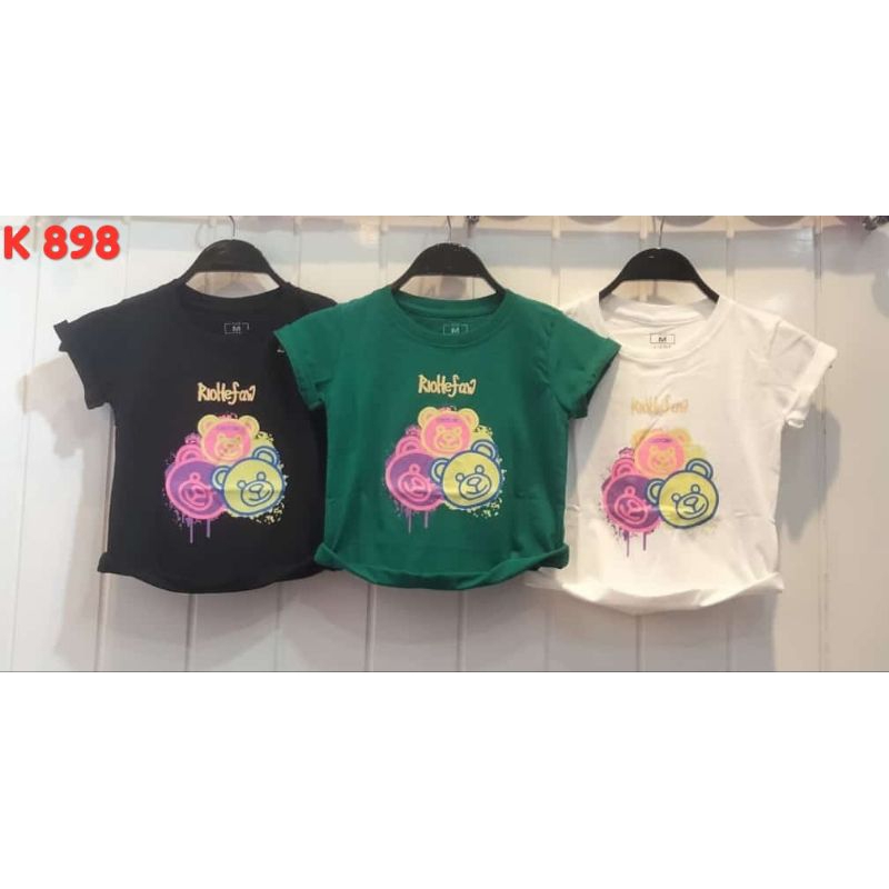 KAOS ANAK  MURAH XT 3-8 TAHUN UNISEX