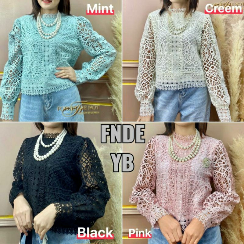 blouse brokat bangkok FNDE