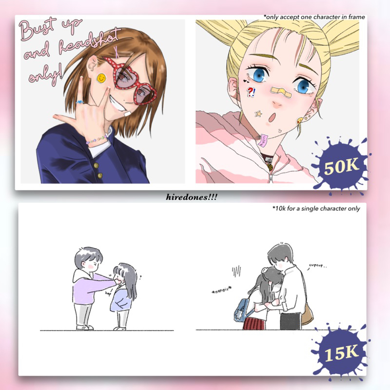 open art commission anime style
