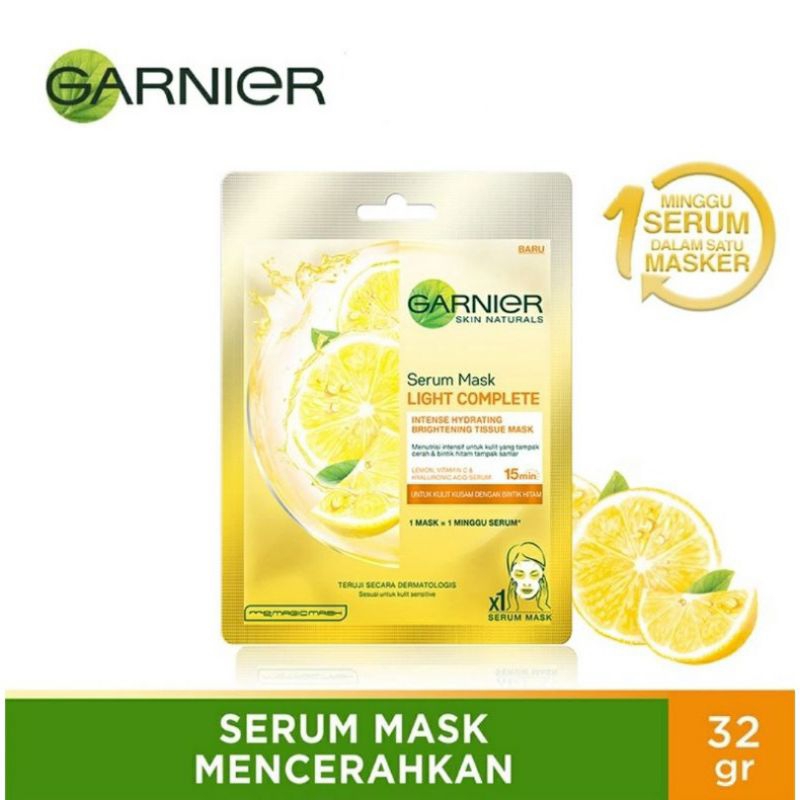 Garnier Light Complete Serum Mask