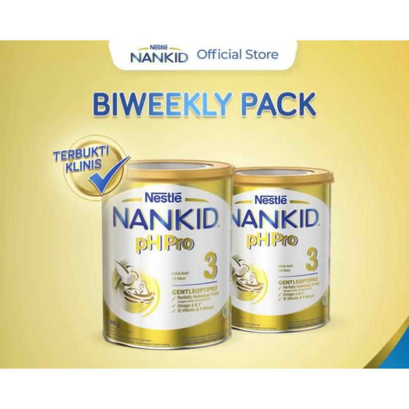 NESTLÉ NANKID 3 PHPRO PLAIN SUSU ANAK KALENG