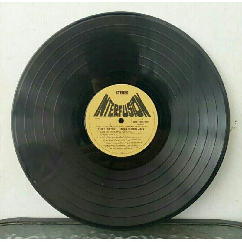 Vinyl Piringan Hitam 12 inch If Not For You-Olivia Newton John