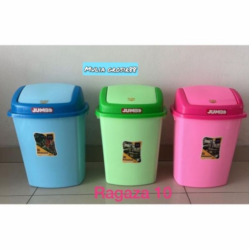 Tong Sampah Segi Ragazza Tempat Sampah  Warna 5 liter dan 10 liter