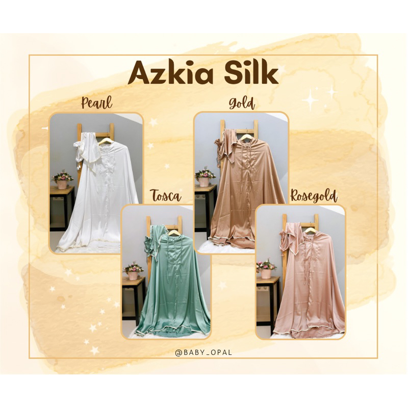 Mukena dewaasa bahan armani silk dan crinkle jumbo