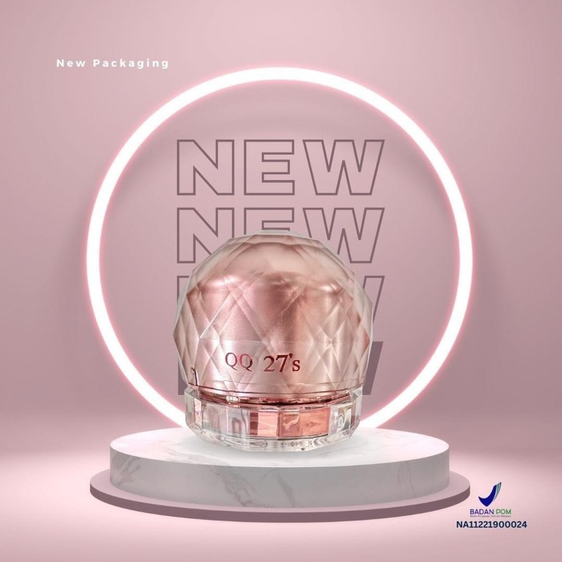 BPOM QQ27’s LADY CREAM 30GR GLOWING,FLEK,JERAWAT