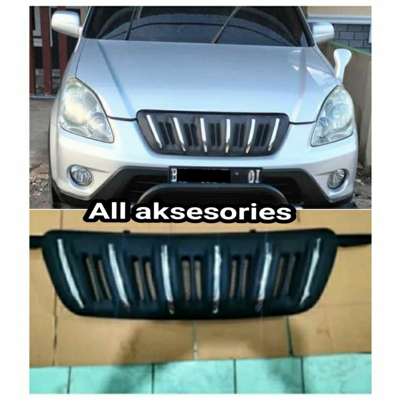 Grill Crv Gen 2 2002-2006 Modell Apollo Lis chrome