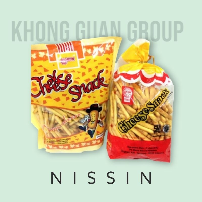 

nissin cheese snack biskuit pouch/kuncir 150gr