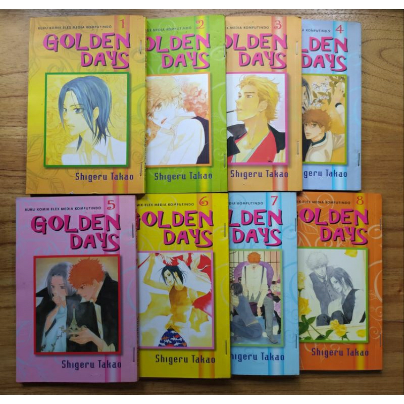 Komik Golden Days 1-8