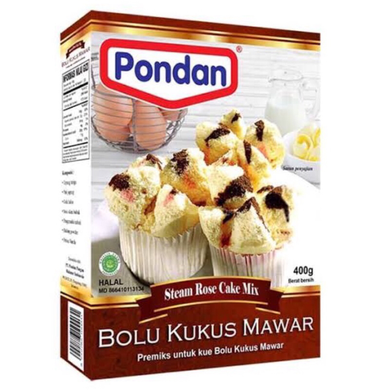 

PONDAN BOLU KUKUS MAWAR 400gr