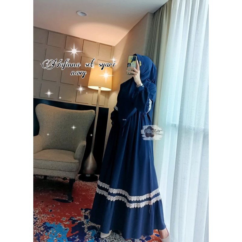 Gamis Naffina Set Syar'i by Athata | Gamis Set Athata
