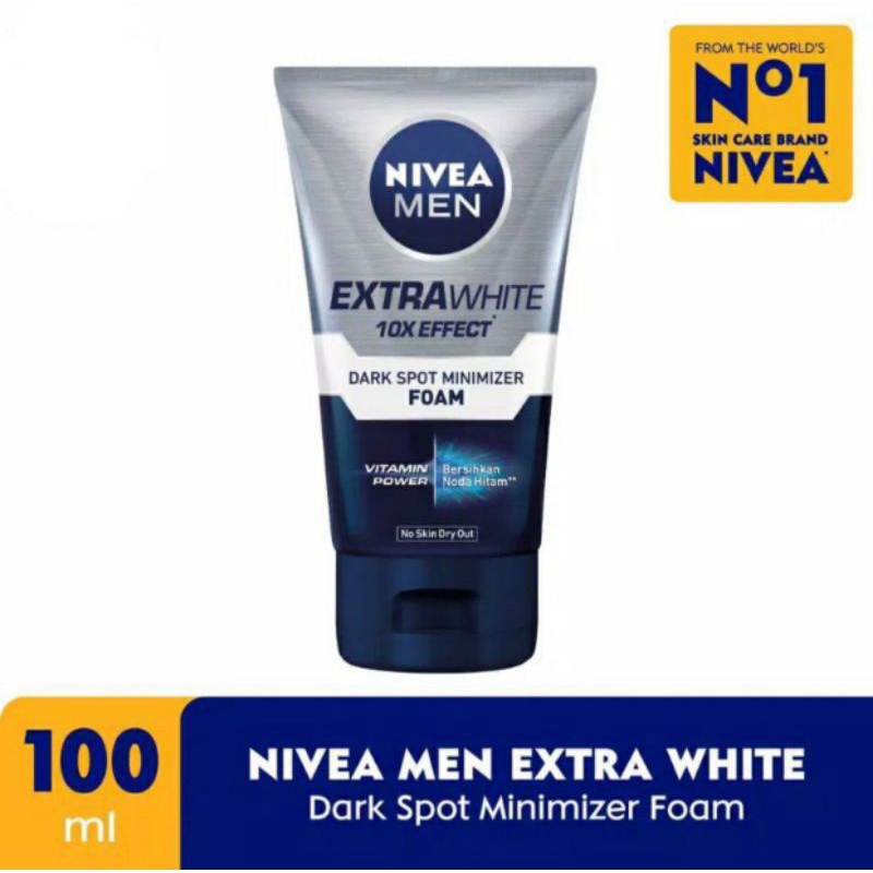 Nivea Men Facial Wash 100ml Extra White