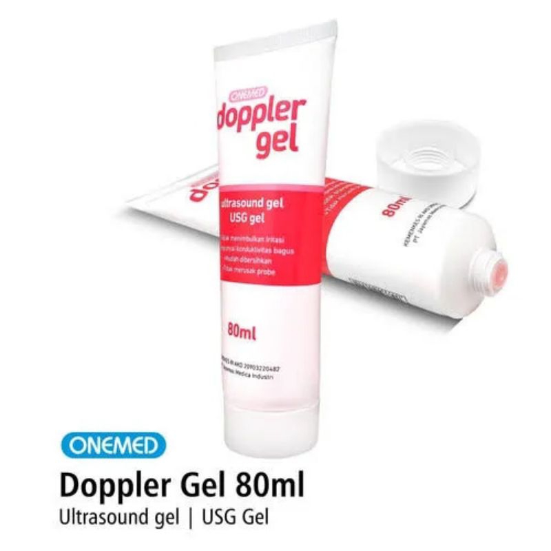 ONEMED DOPPLER GEL ULTRASOUND GEL USG GEL 80ML