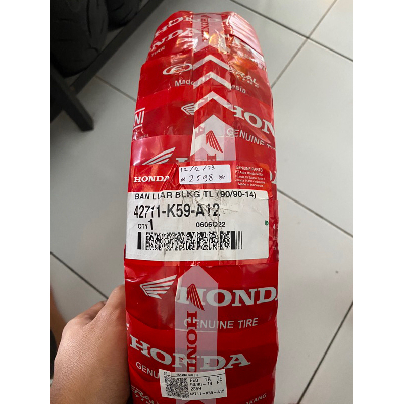 BAN 90/90-14 HONDA BEAT VARIO SCOOPY TUBELESS
