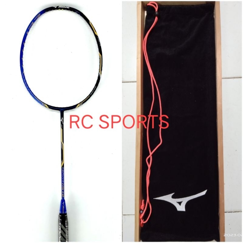 Raket Mizuno Zephyr HS72 6U5 Medium Head Heavy Badminton Raket