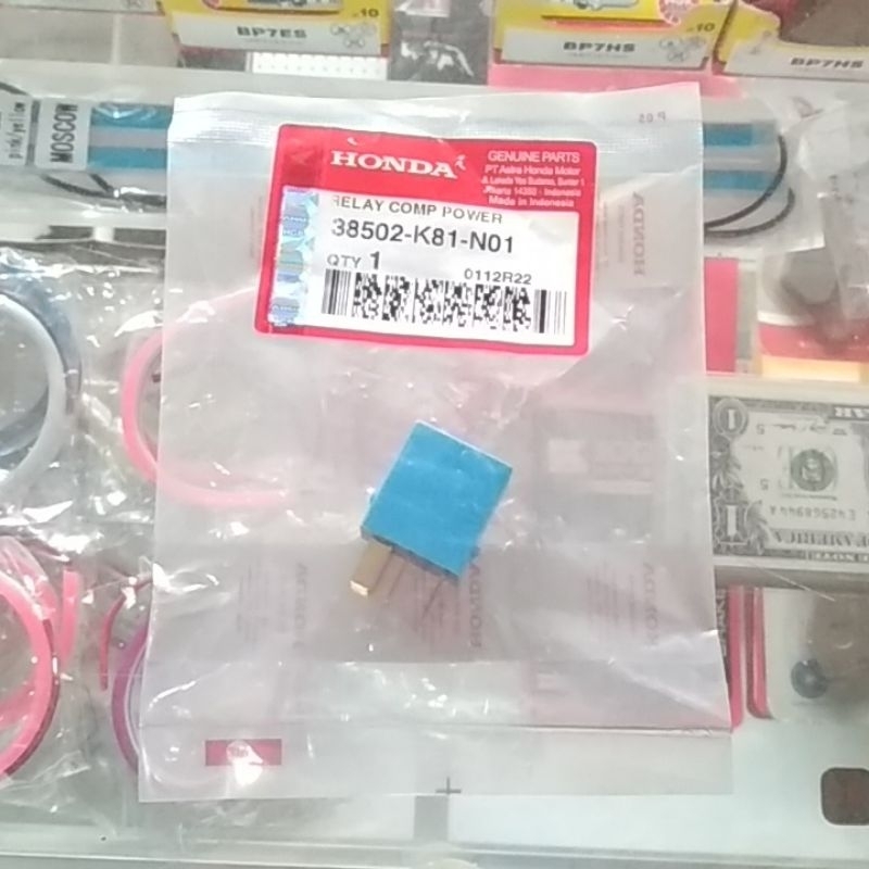 Relay Pengisian Beat New ESP Kaki 5 / Kiprok Beat New ESP / 38502-K81-N01 / Kiprok Beat Original AHM