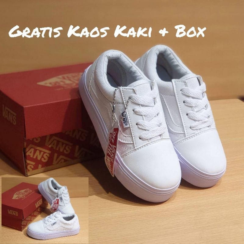 Kualitas Import// Sepatu Anak Laki Laki Perempuan Vans Old Skool Anak Berkualitas Anti Slipp
