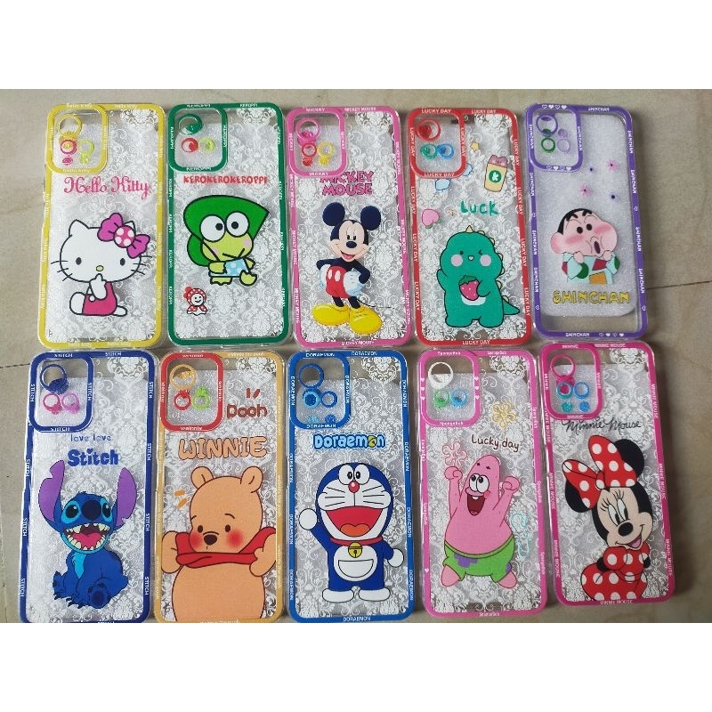 Softcase Vivo Y21s Y33s Y21a Y21T Y33T Y33 Y33A Y33T Case Karakter Bahan lentur
