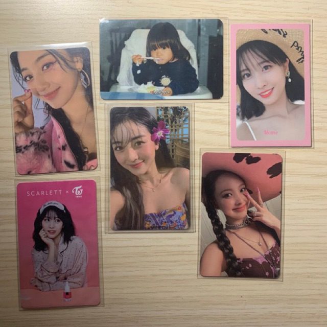 PC Twice offial era Tsb,Fol,Sn,Alcohol free,Nayeon solo,scarlett