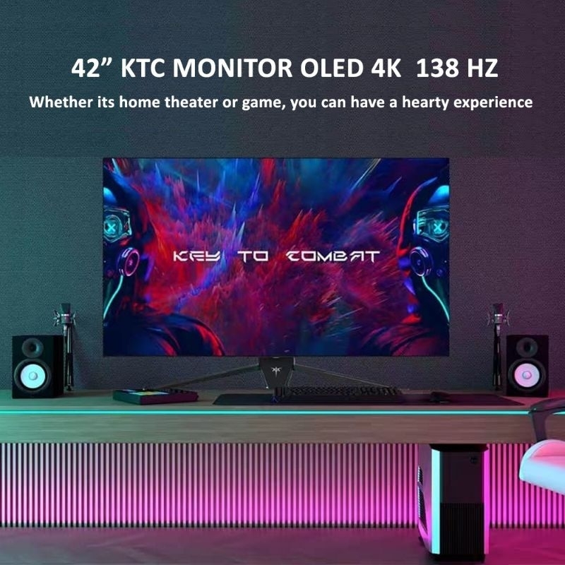 Monitor KTC G48P5 42&quot; OLED 4K  138 HZ SRGB 100% LG ORIGINAL Freesync Gsync