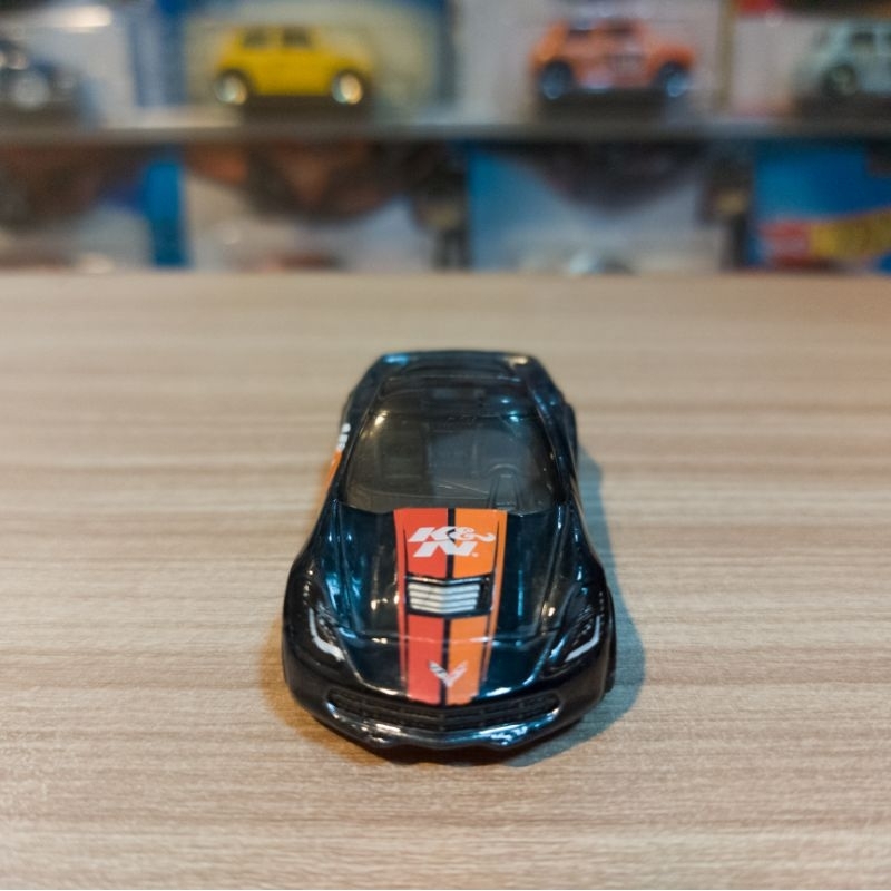 Hot Wheels 2014 Corvette Stingray Loose - Super Treasure Hunt - THS - STH