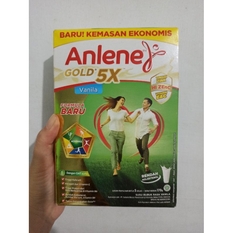 

Anlene Gold 5x Vanilla 170 g