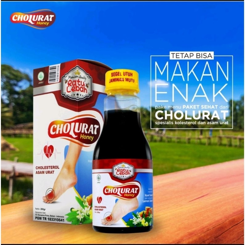 

Madu Cholurat Madu Herbal Solusi Atasi Kolesterol 280gr