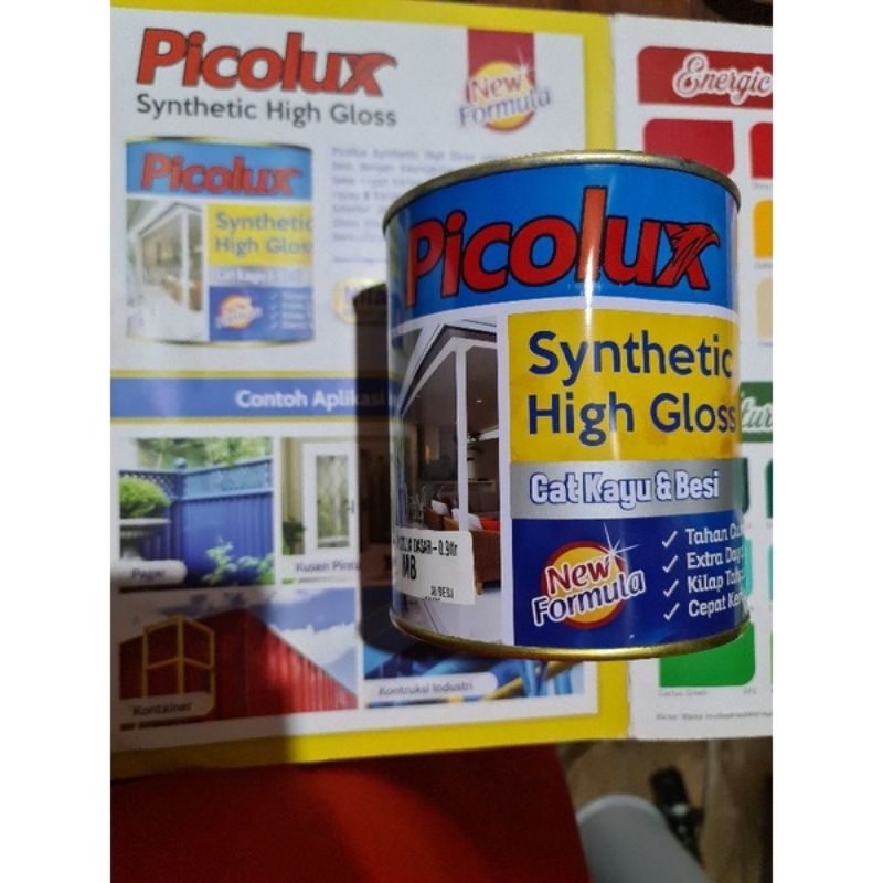 CAT KAYU DAN BESI PICOLUX PUTIH 1KG