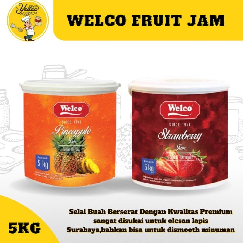 

WELCO FRUIT JAM REPACK 250GR