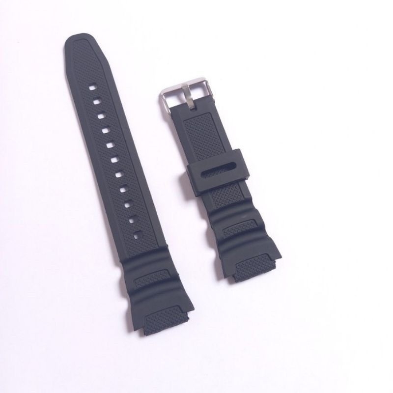 TALI JAM TANGAN CASIO W-218H CASIO W-218H  CASIO W-218H RUBBER STRAP TALI JAM CASIO W218H W 218H W 218 H W-218H ORIGINAL