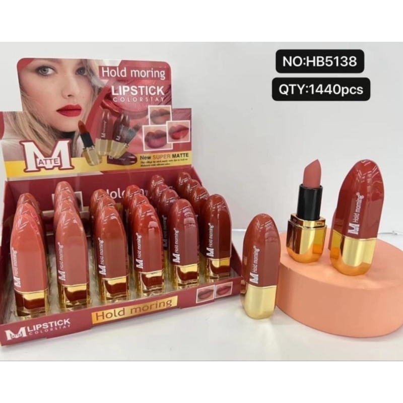 [ Satuan ] HOLD MORNING LIPSTIK COLOURSTAY 5138