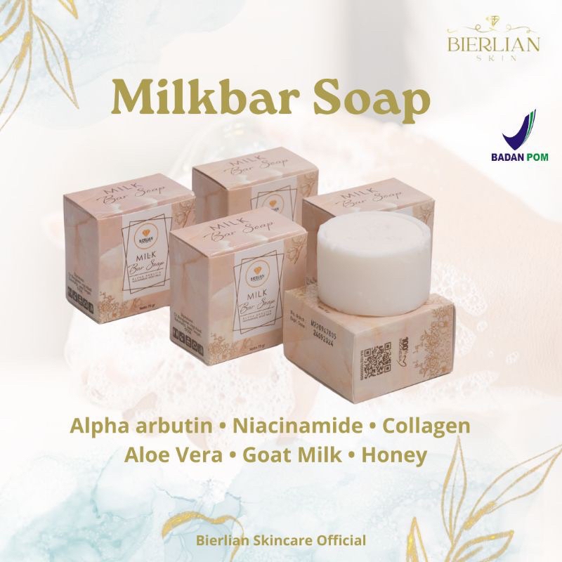 [BPOM] BIERLIAN SABUN SUSU PEMUTIH BADAN