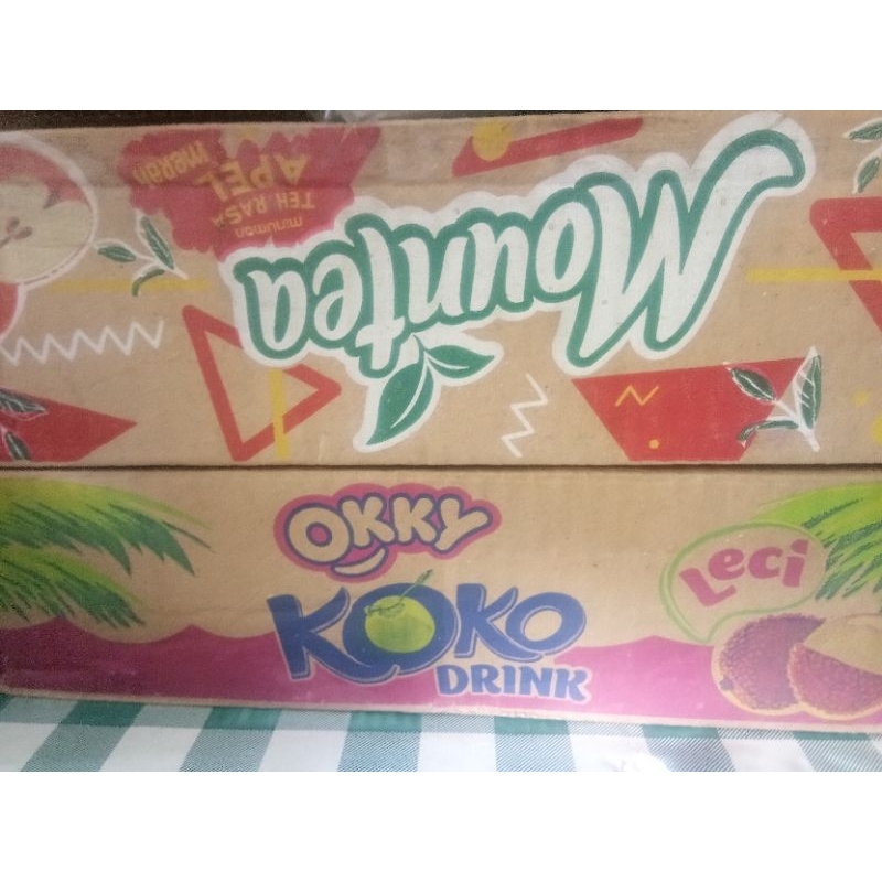 

Minuman oky jelly dan moun tea