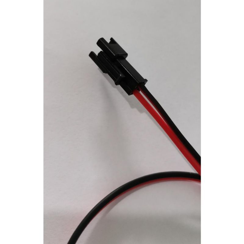 30cm konverter konektor JST SM hitam 2pin to PH 2.0 2pin soket putih dengan kabel 22awg