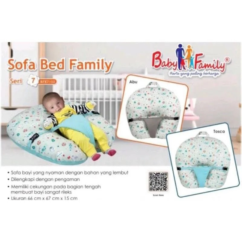 Sofa bed family Baby scots | Sofa bayi | Sofa kasur bayi | kado bayi | TERMURAH