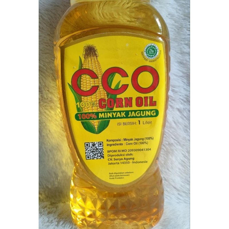 Minyak CCO China Corn Oil/Minyak Jagung 1 ltr